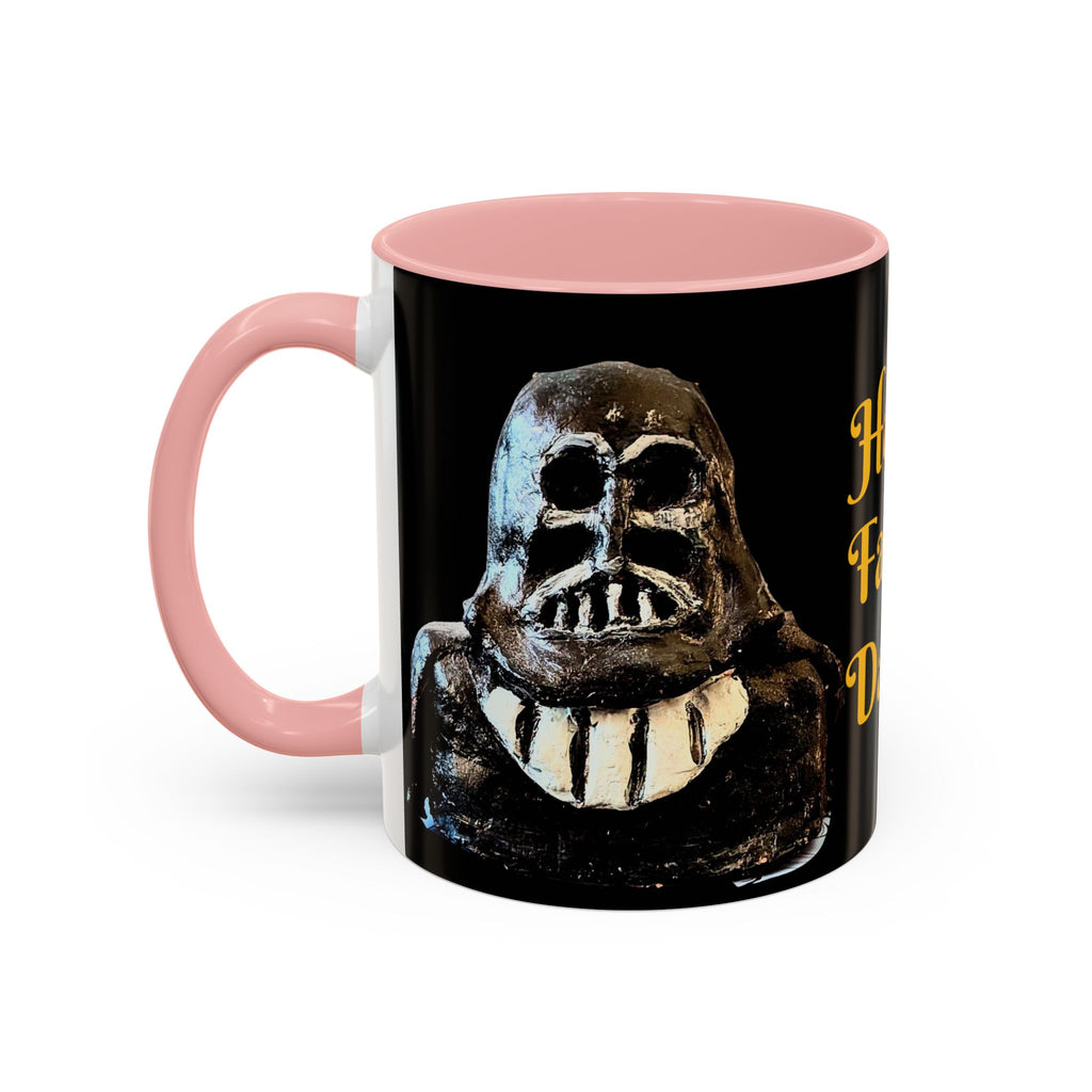 Father’s Day Coffee Mug – "Happy Father's Day" Black Accent Ceramic Mug (11/15oz)