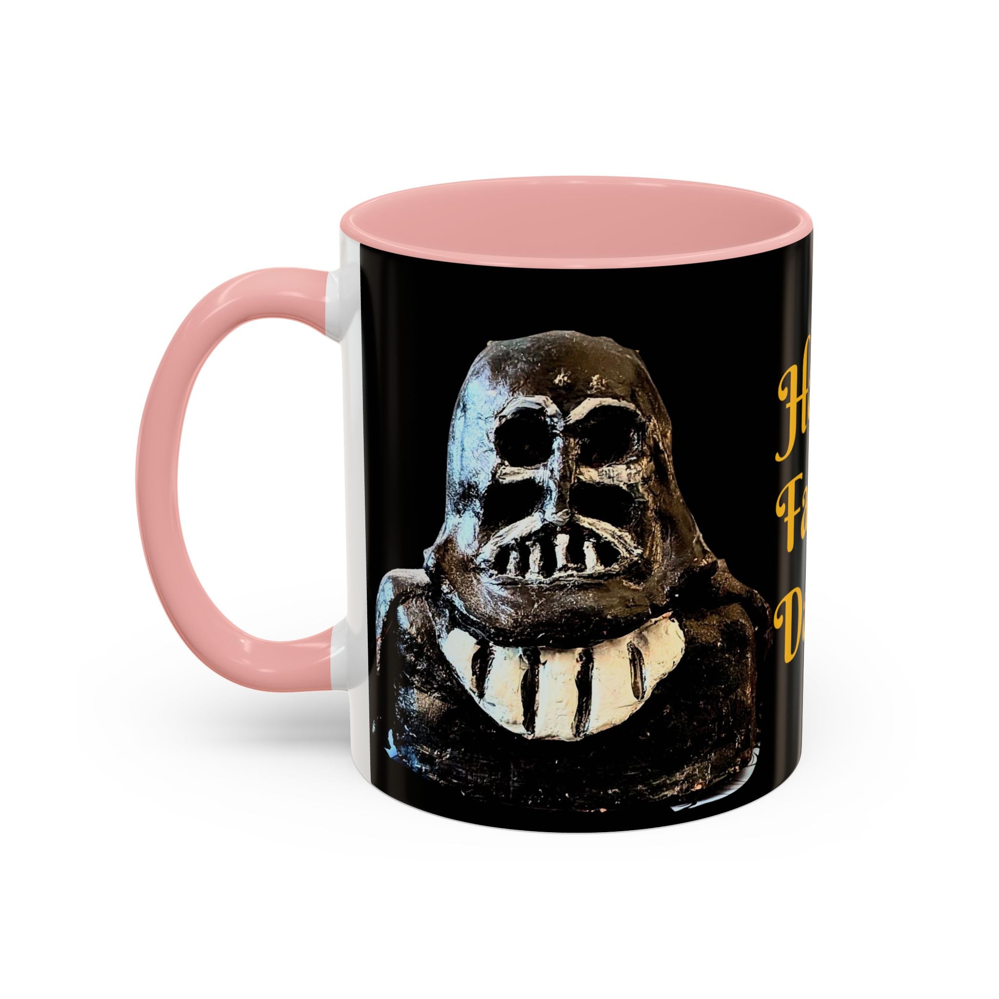 Father’s Day Coffee Mug – "Happy Father's Day" Black Accent Ceramic Mug (11/15oz)