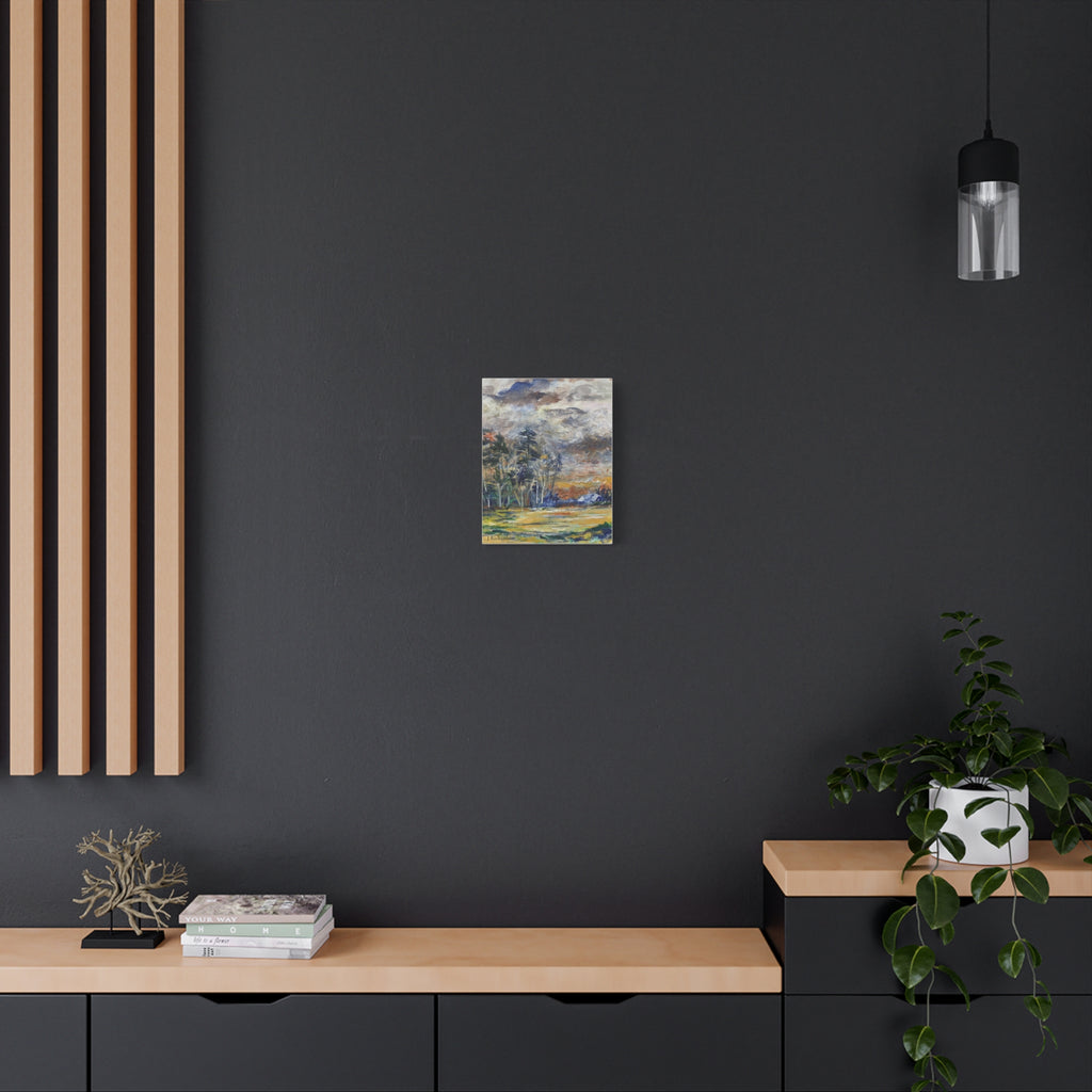 Stormy Landscape Wall Art/ stretched canvas