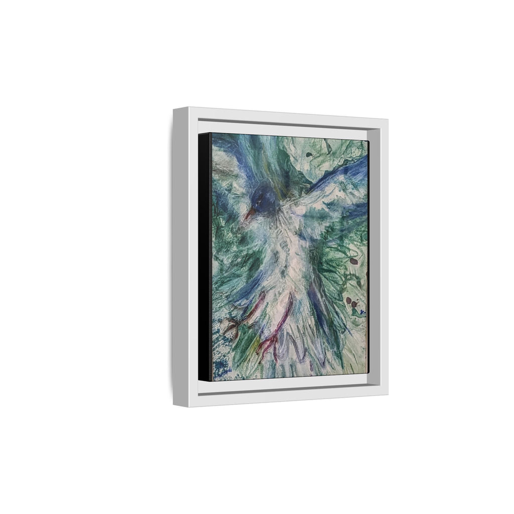Free Bird, Framed Matte Canvas,   Multi-color frames)