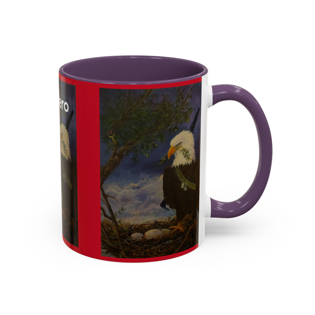 American Hero Patriotism Accent Coffee Mug (11, 15oz)