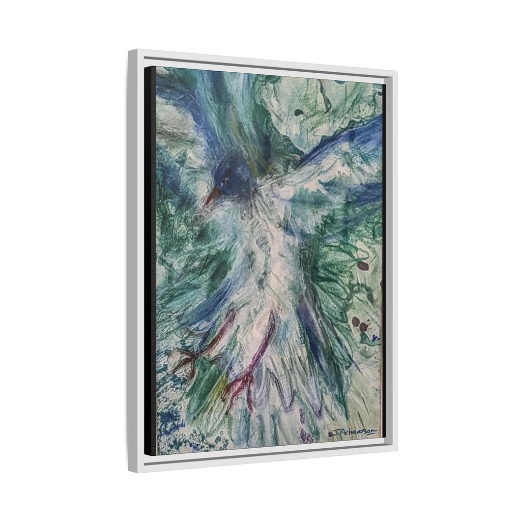 Free Bird, Framed Matte Canvas,   Multi-color frames)