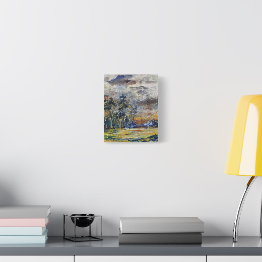Stormy Landscape Wall Art/ stretched canvas