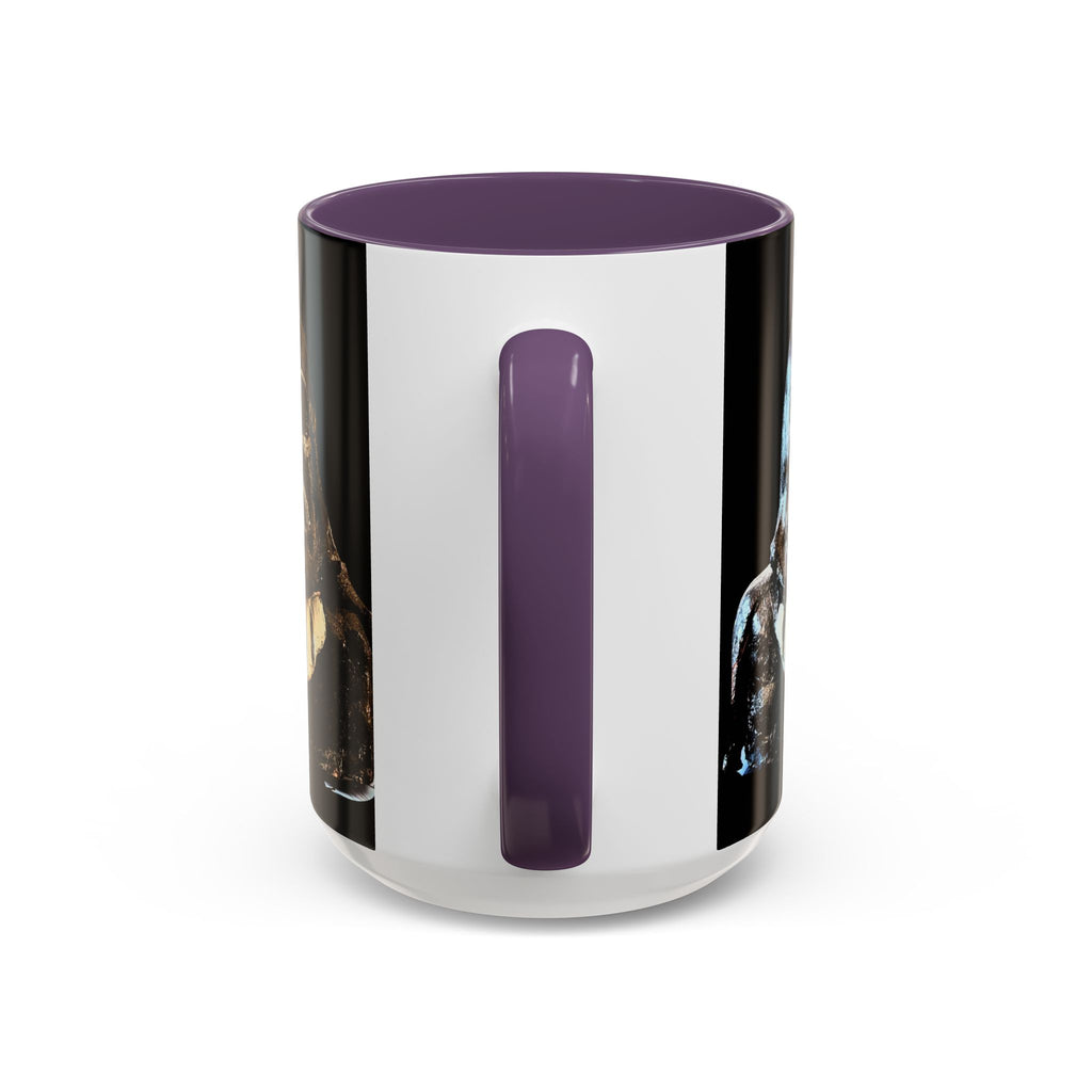 Father’s Day Coffee Mug – "Happy Father's Day" Black Accent Ceramic Mug (11/15oz)