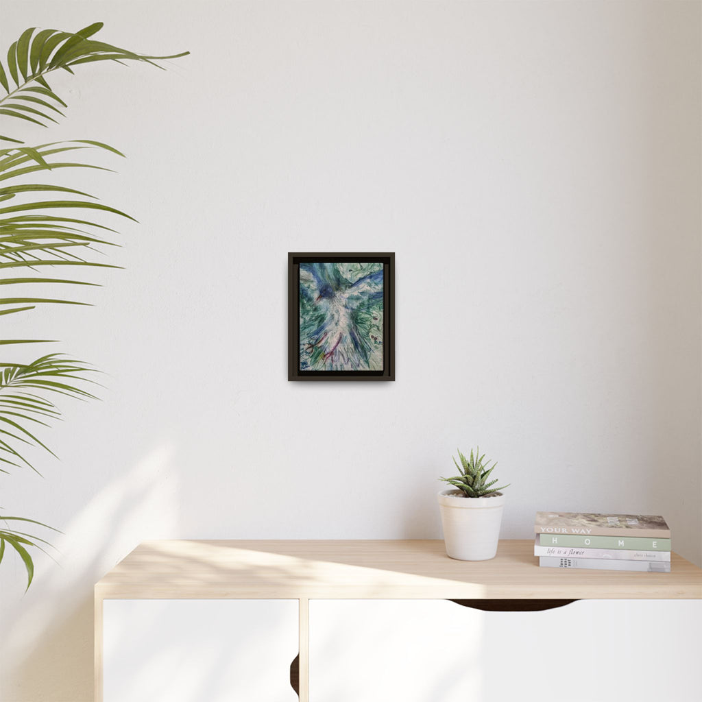 Free Bird, Framed Matte Canvas,   Multi-color frames)