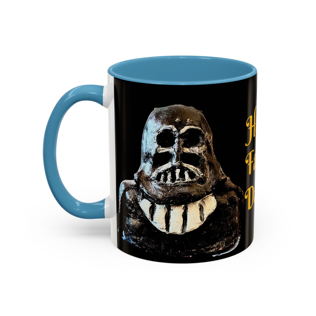 Father’s Day Coffee Mug – "Happy Father's Day" Black Accent Ceramic Mug (11/15oz)