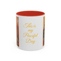 Peaceful Monk Accent Coffee Mug — Inspiration Art (11/15oz)
