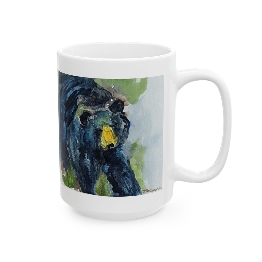 Black bear Ceramic Mug –  (11oz & 15oz)