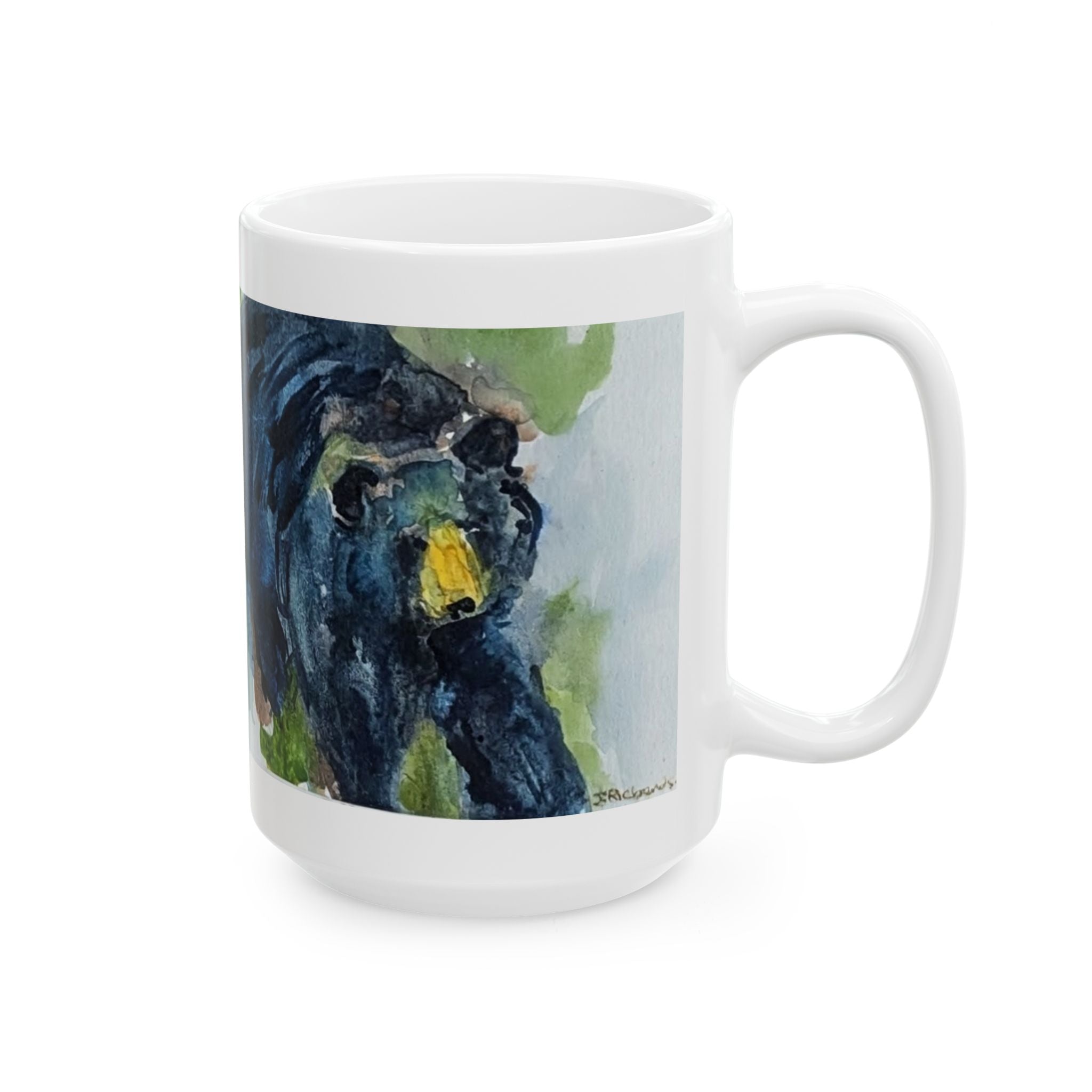 Black bear Ceramic Mug –  (11oz & 15oz)