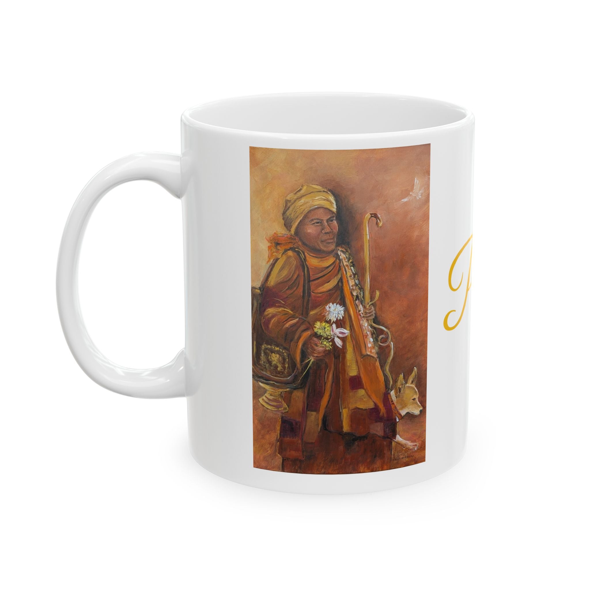 Monks' Walk for Peace Ceramic mug  (11oz, 15oz)