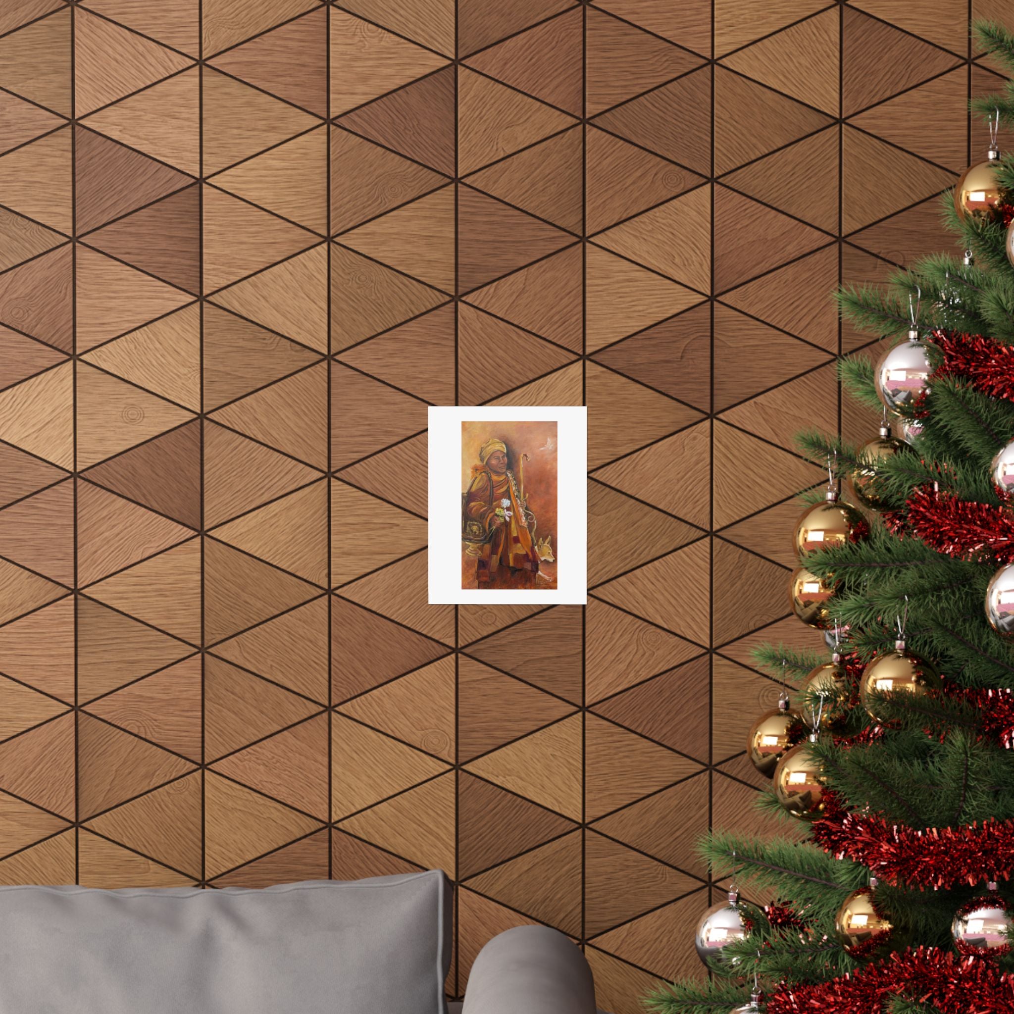 "The Dove", JR original, printed poster