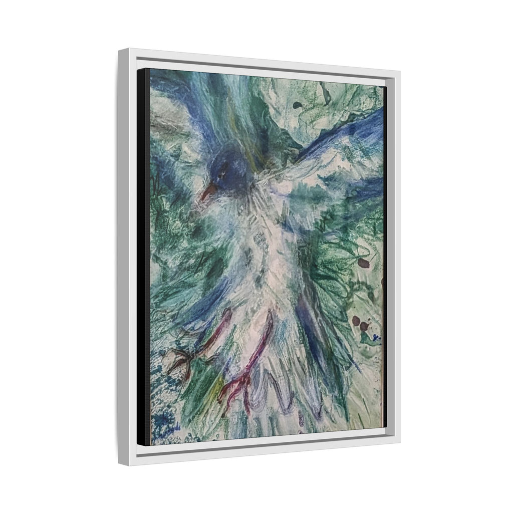Free Bird, Framed Matte Canvas,   Multi-color frames)