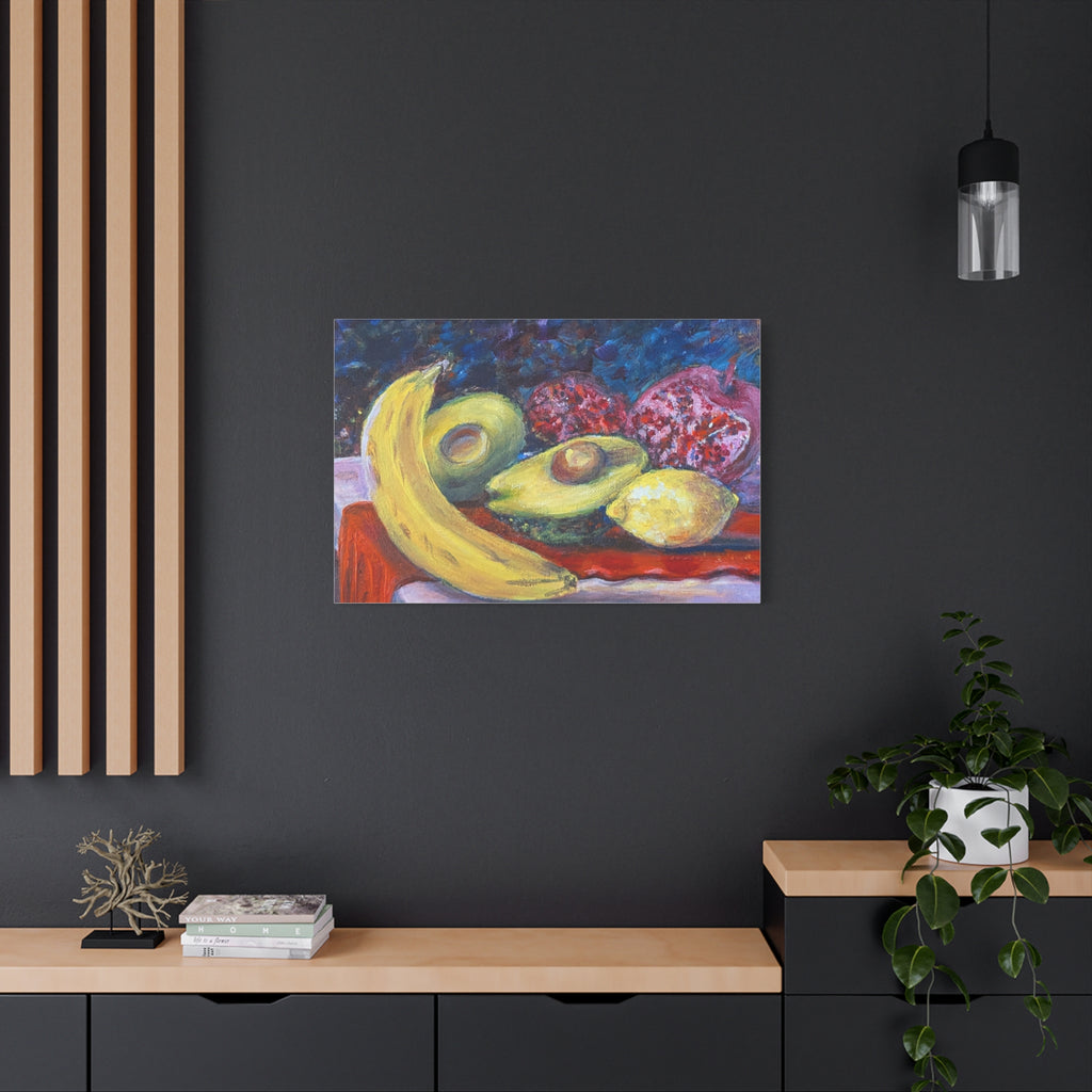 Fruit painting by JR, Canvas, Stretched, 1.25"
