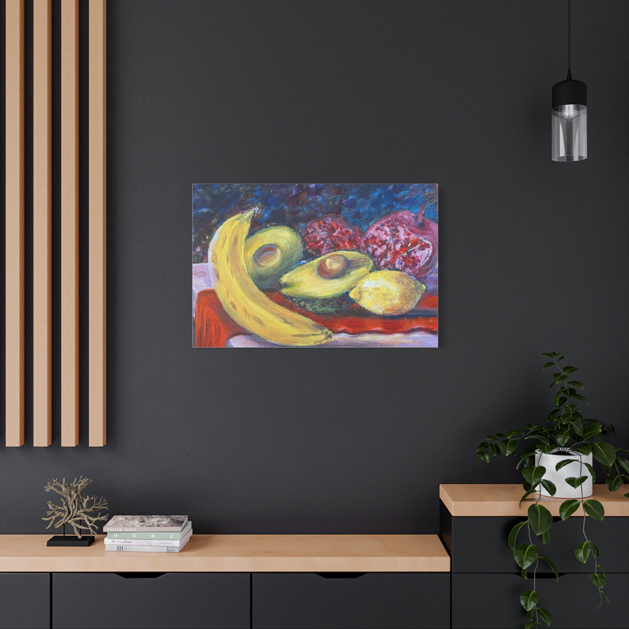 Fruit painting by JR, Canvas, Stretched, 1.25"