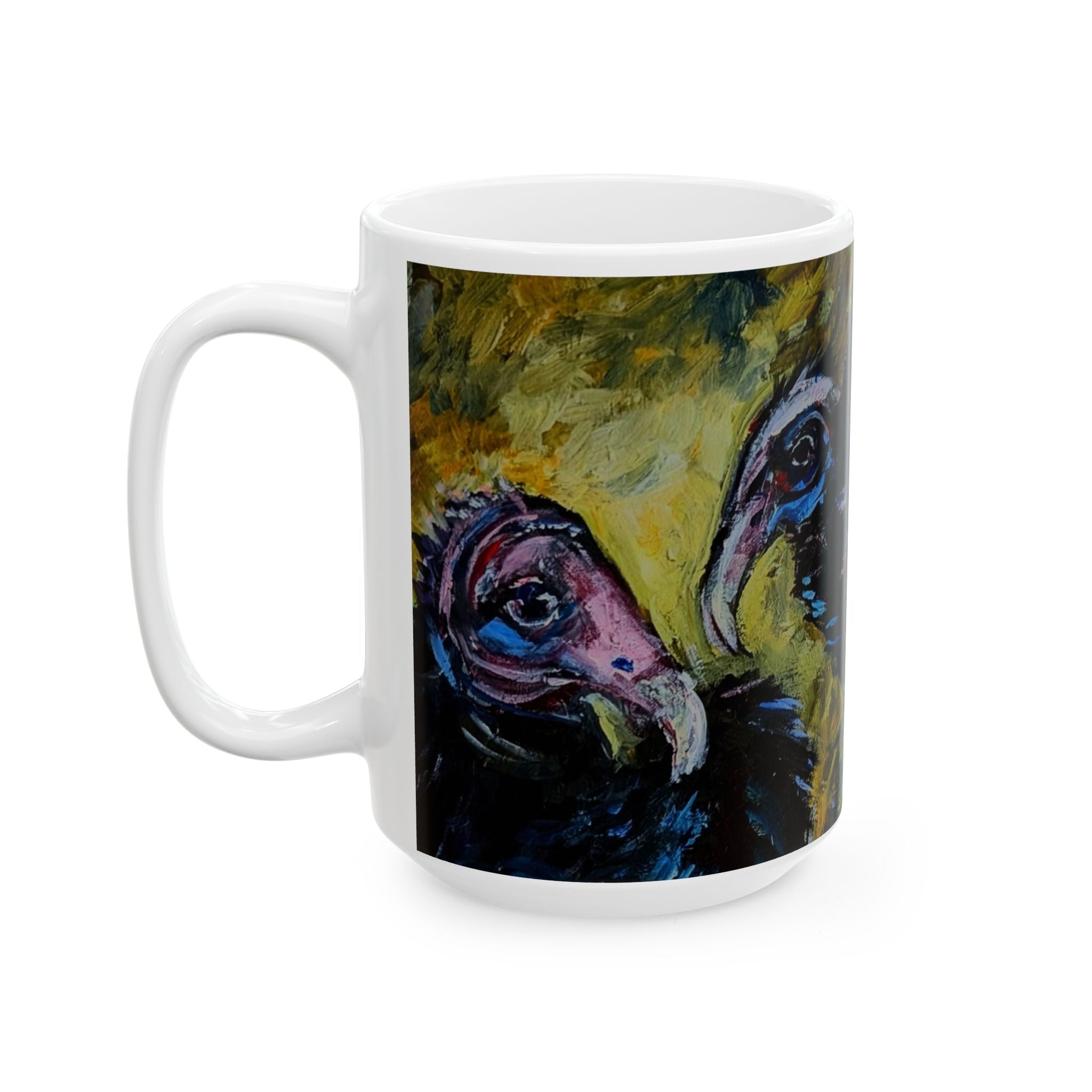 Vulture portraits Ceramic Mug –  (11oz & 15oz)