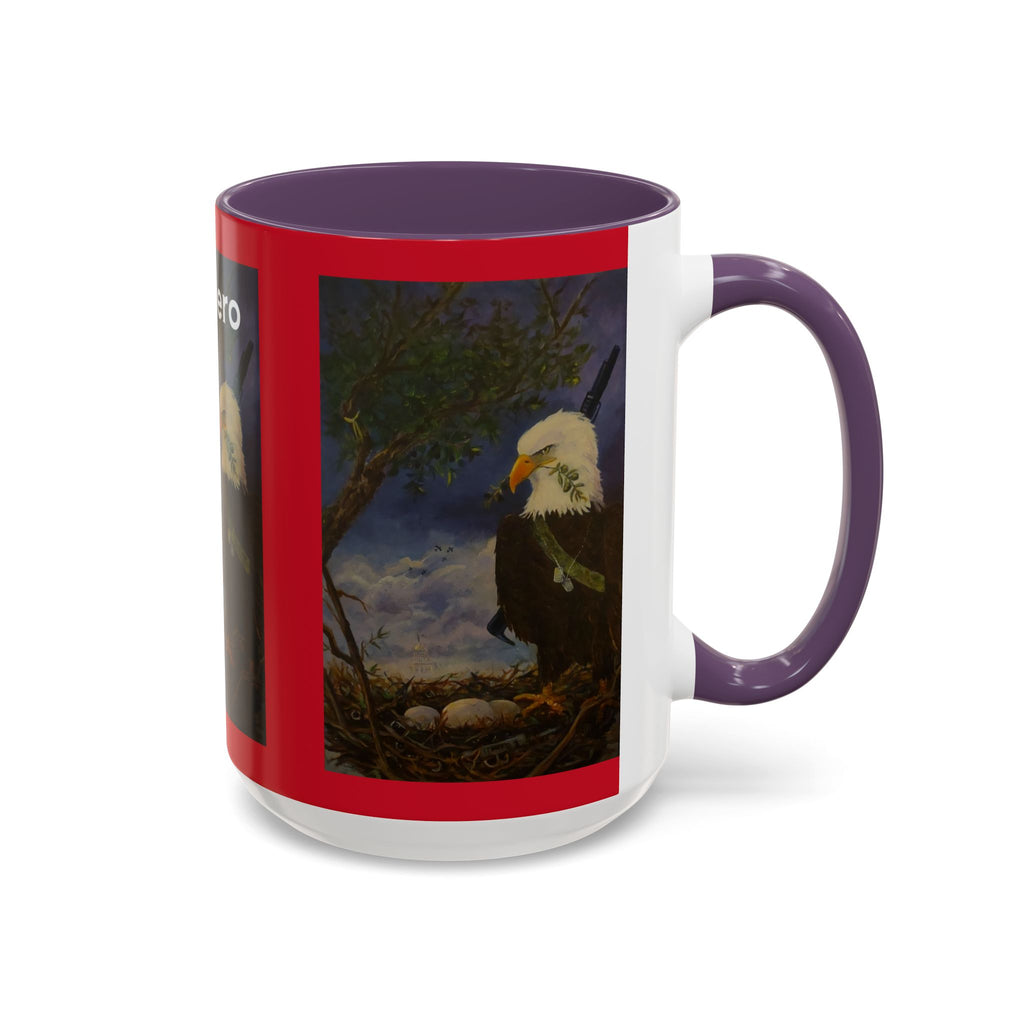 American Hero Patriotism Accent Coffee Mug (11, 15oz)