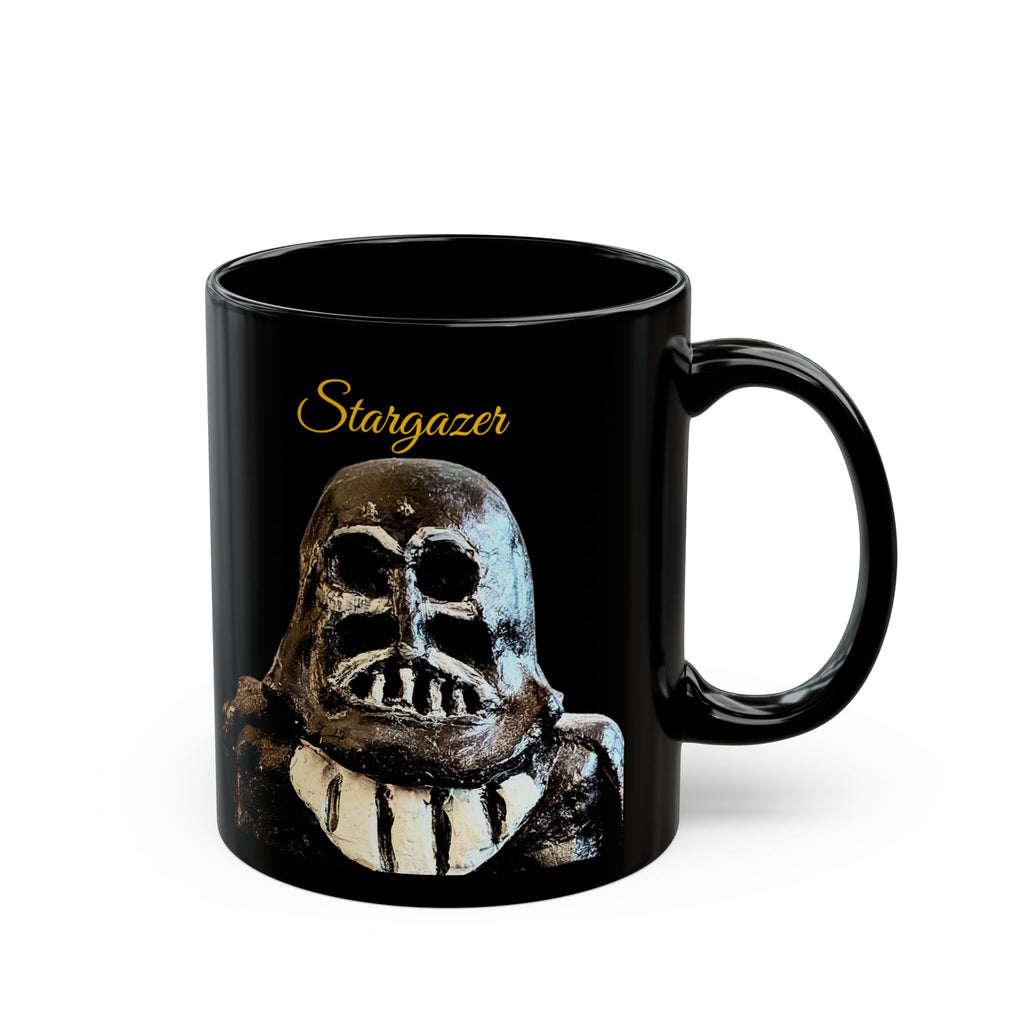 Happy Father's Day Black Mug – 'Dark Character Design (11oz & 15oz)