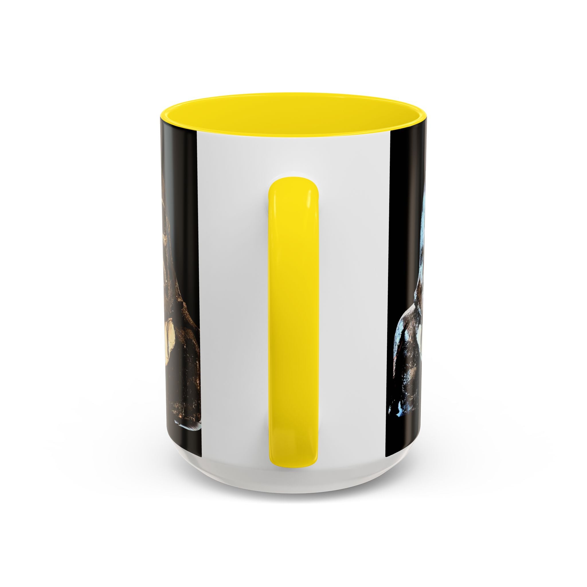 Father’s Day Coffee Mug – "Happy Father's Day" Black Accent Ceramic Mug (11/15oz)