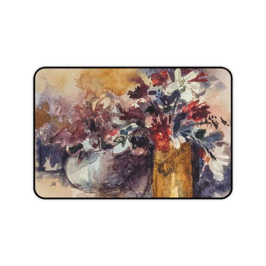 Floral mouse pad