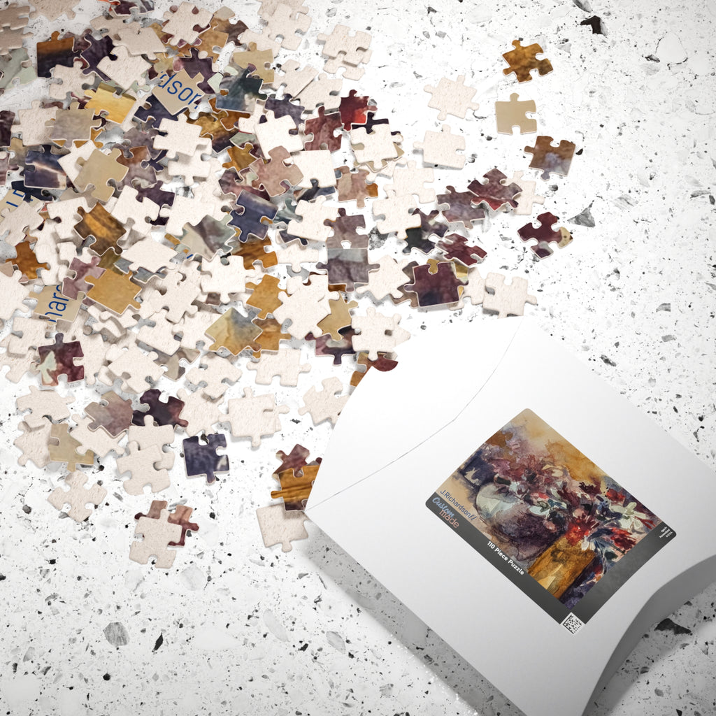 Floral Still Life Jigsaw Puzzle — 520/1014-Piece Floral Puzzle