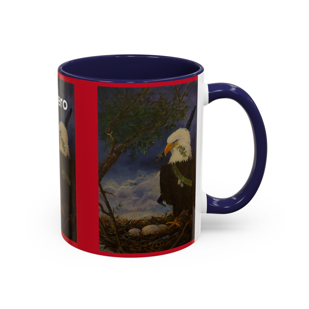 American Hero Patriotism Accent Coffee Mug (11, 15oz)