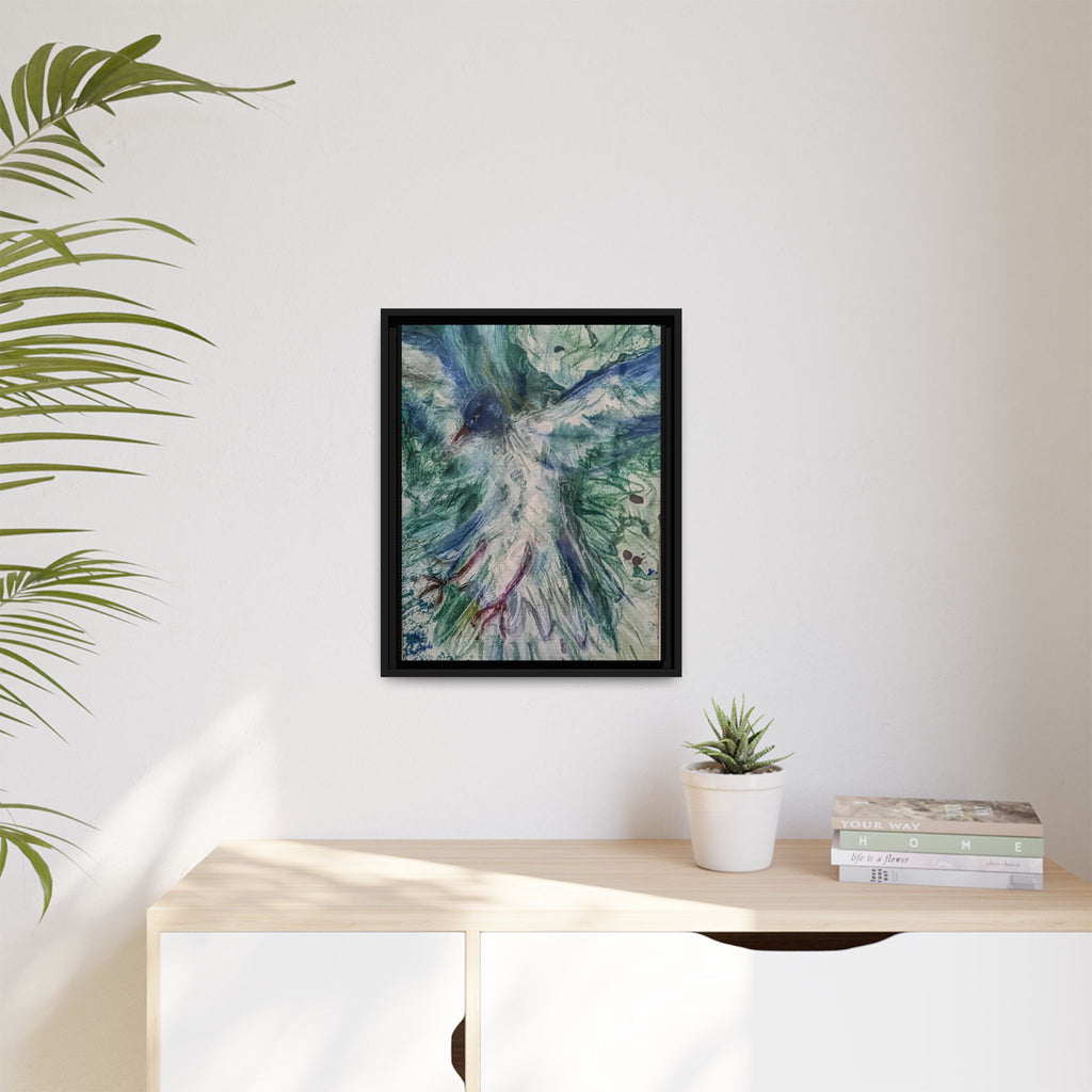 Free Bird, Framed Matte Canvas,   Multi-color frames)