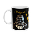 Stargazer Character Ceramic Mug — a clay sculpture by JR (11oz/15oz)