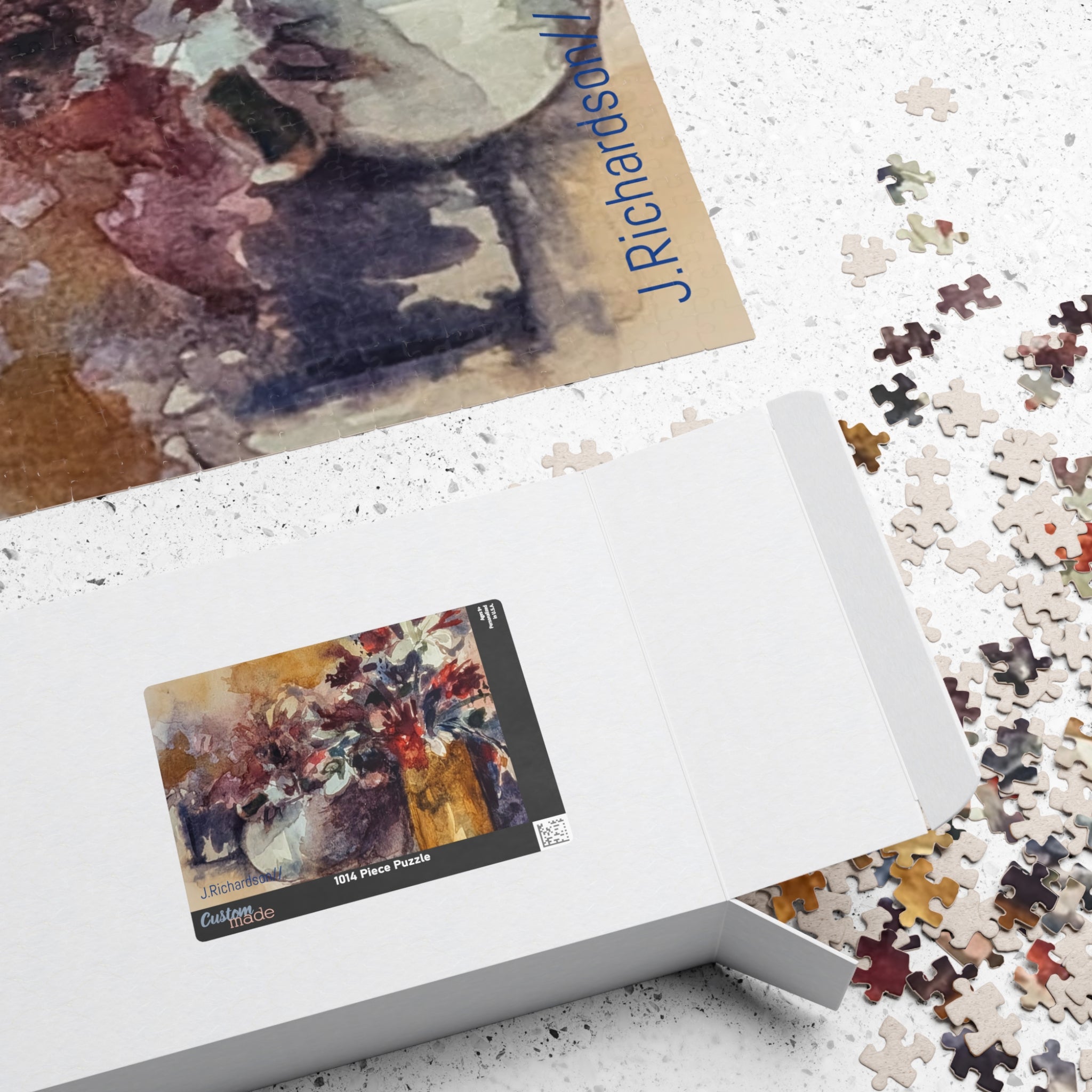 Floral Still Life Jigsaw Puzzle — 520/1014-Piece Floral Puzzle