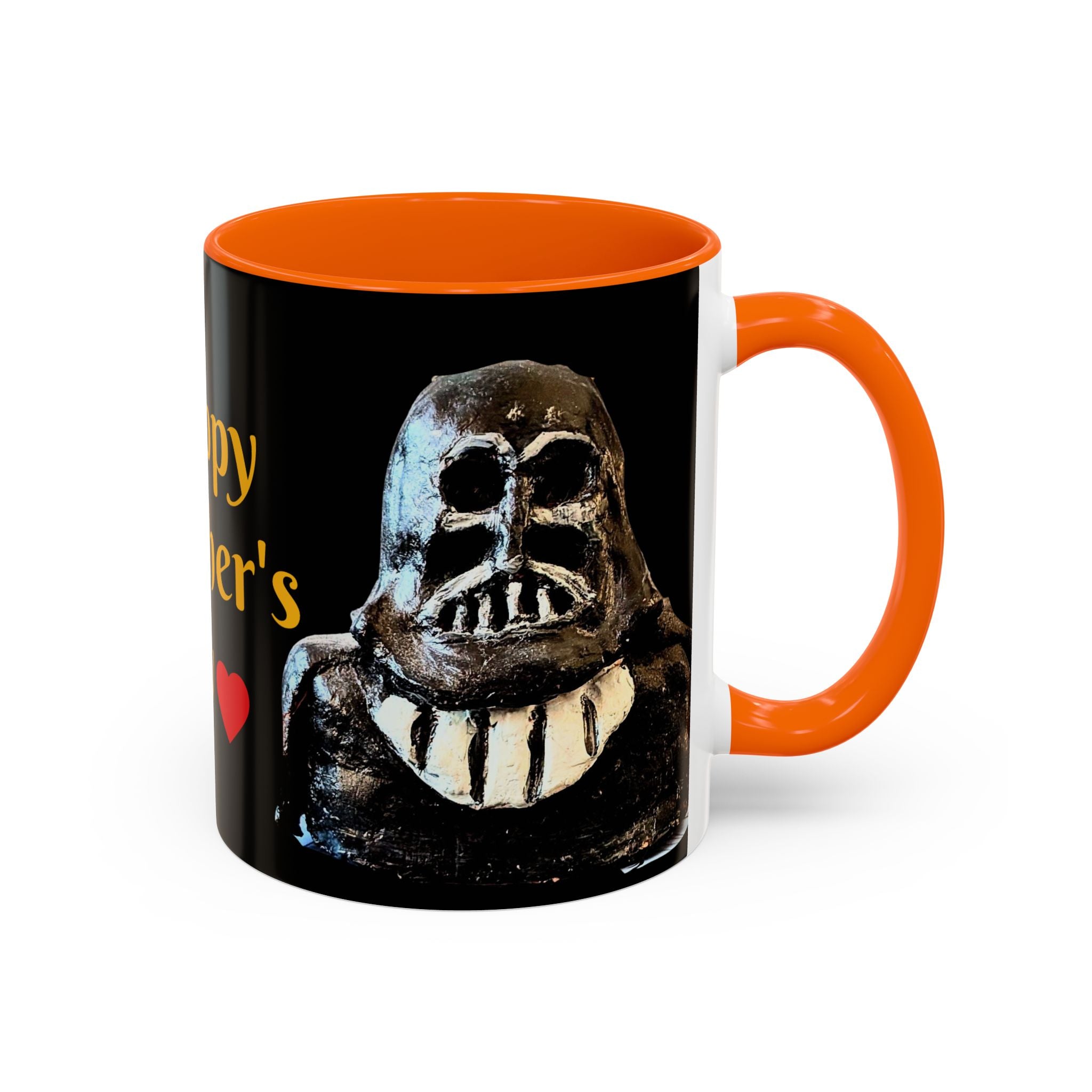 Father’s Day Coffee Mug – "Happy Father's Day" Black Accent Ceramic Mug (11/15oz)
