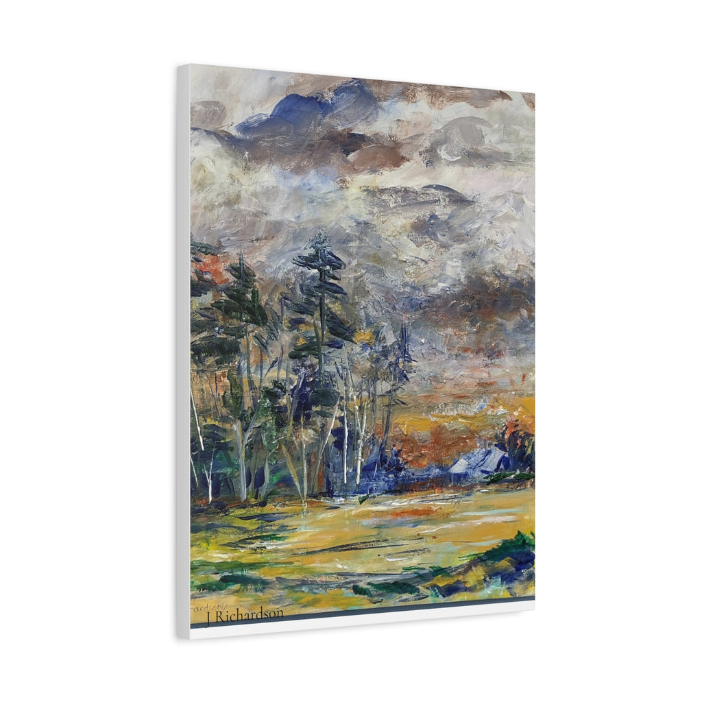 Stormy Landscape Wall Art/ stretched canvas