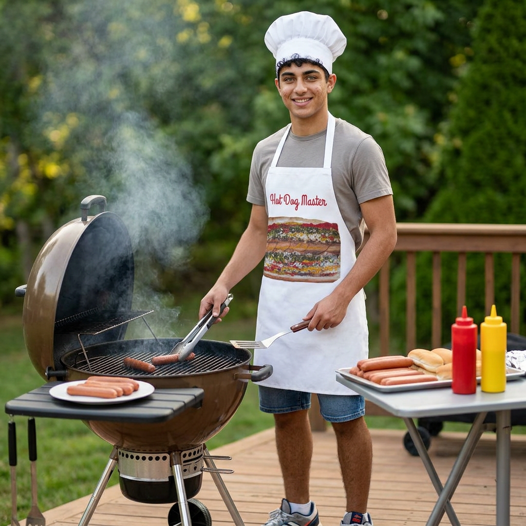 "Hot Diggity Dog" Cooking Apron
