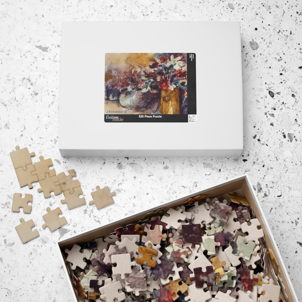 Floral Still Life Jigsaw Puzzle — 520/1014-Piece Floral Puzzle