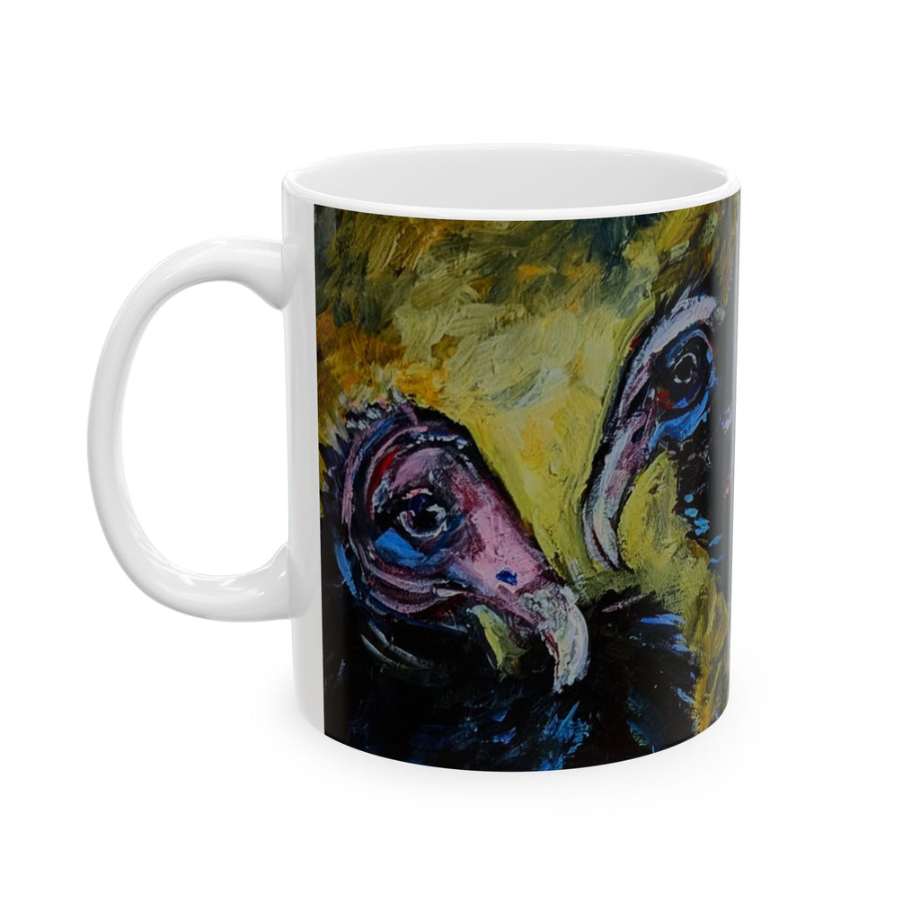 Vulture portraits Ceramic Mug –  (11oz & 15oz)
