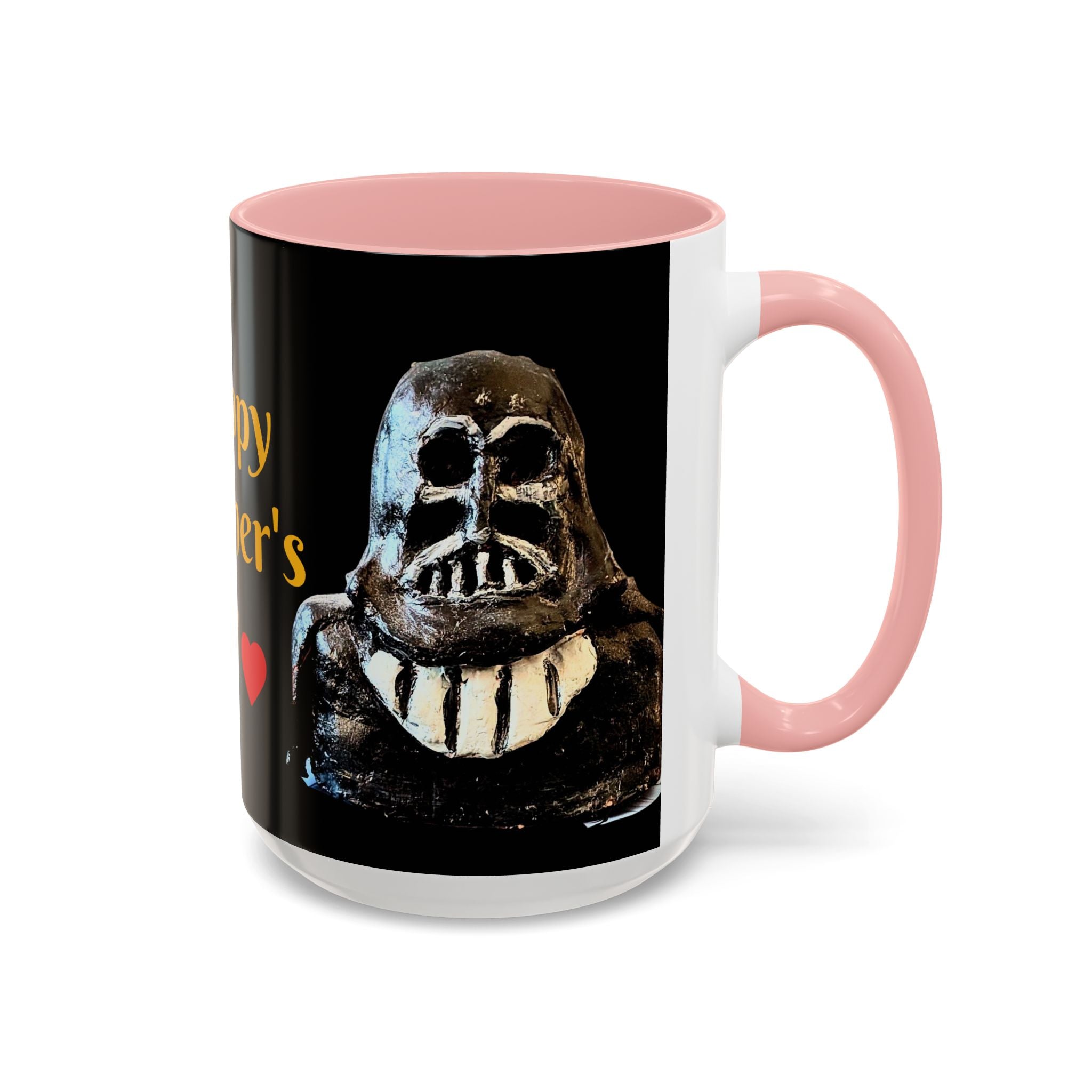 Father’s Day Coffee Mug – "Happy Father's Day" Black Accent Ceramic Mug (11/15oz)