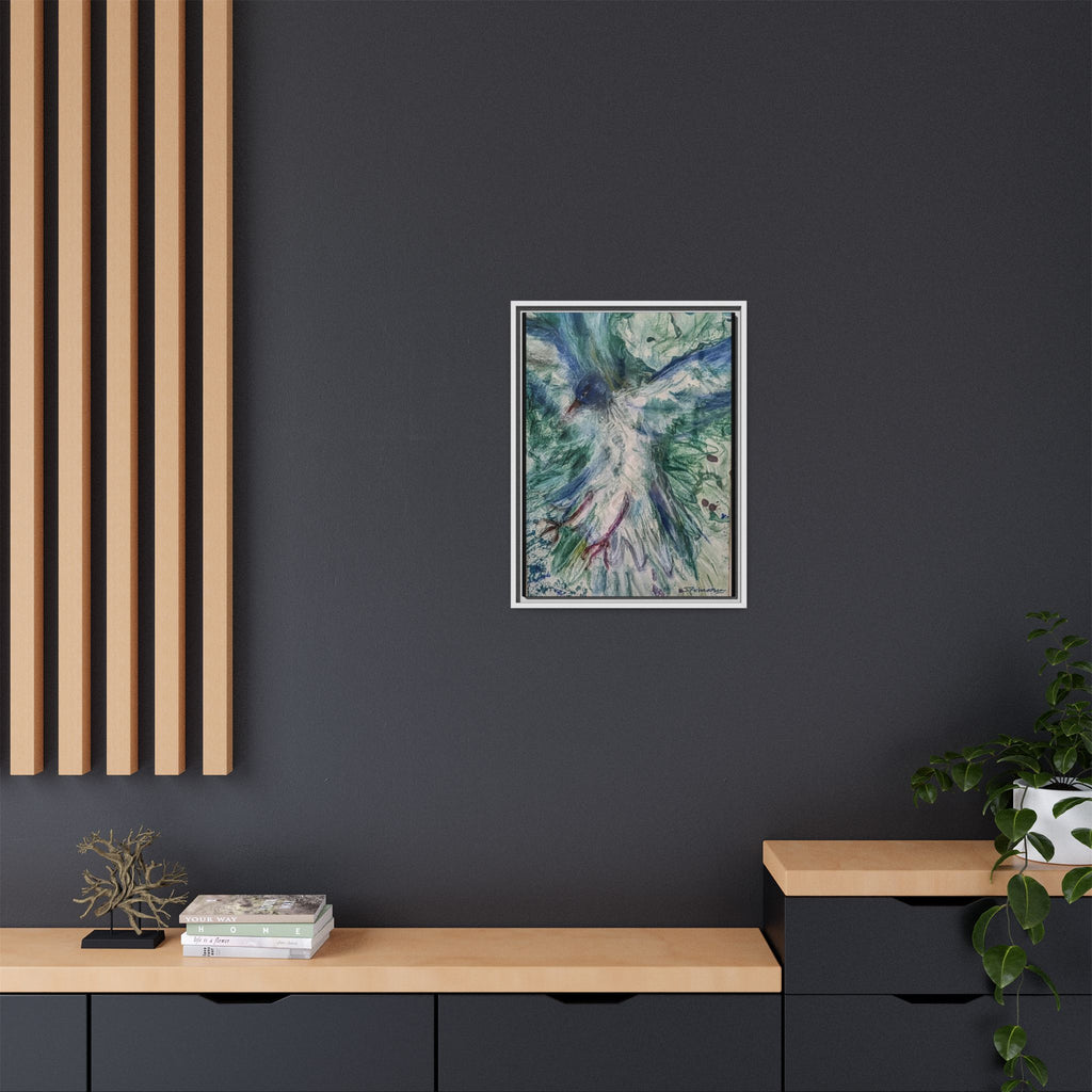 Free Bird, Framed Matte Canvas,   Multi-color frames)