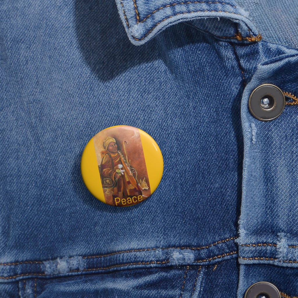 Walk for Peace Pin Button — Badge