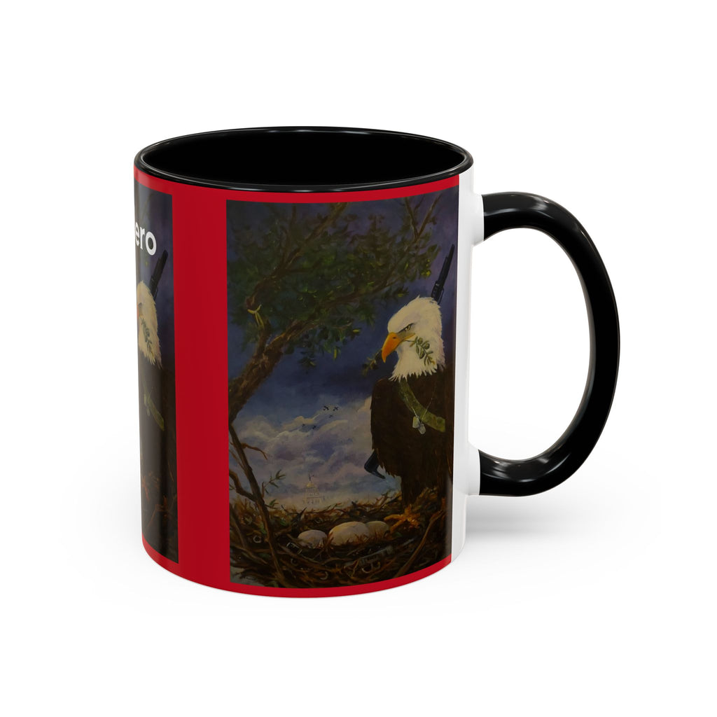 American Hero Patriotism Accent Coffee Mug (11, 15oz)