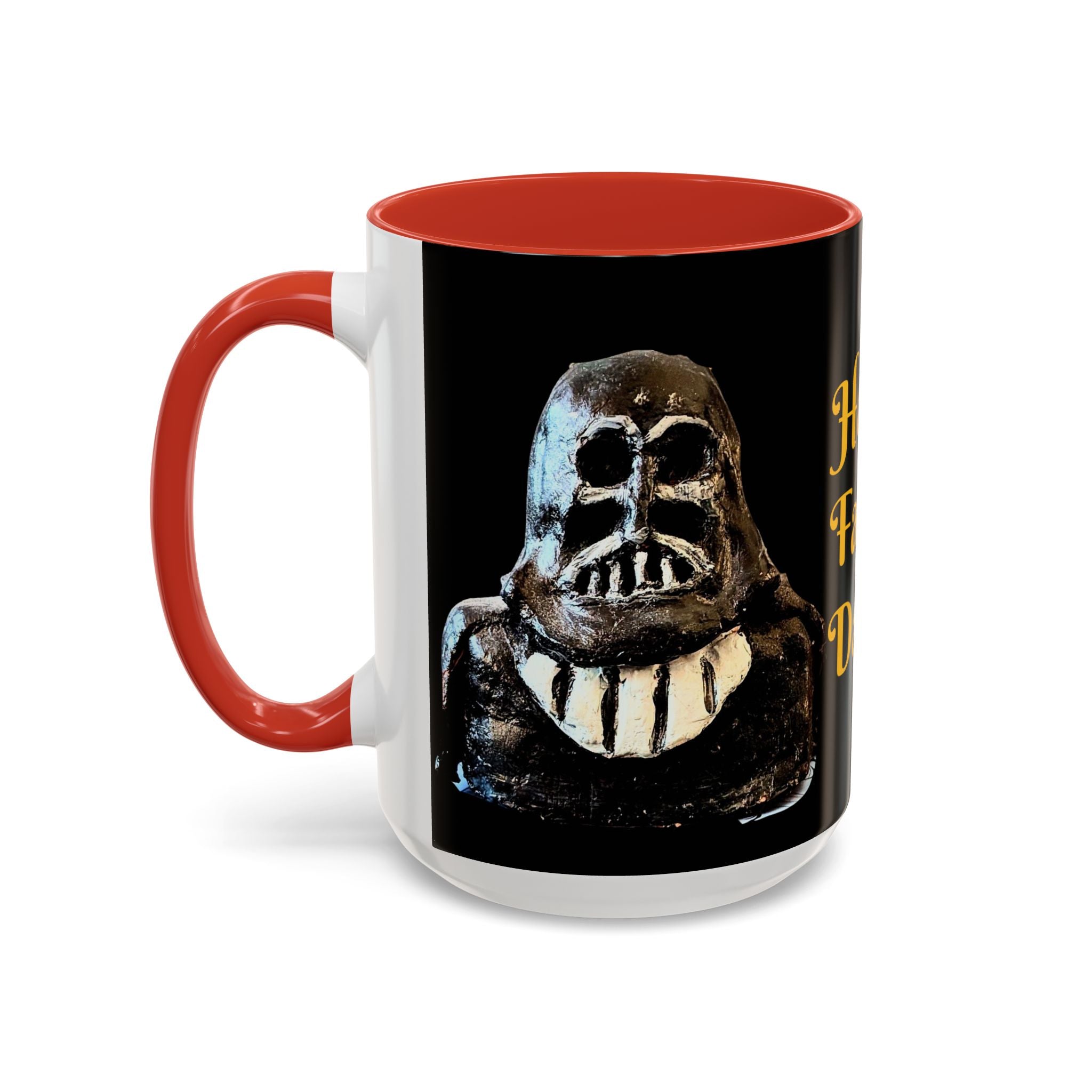 Father’s Day Coffee Mug – "Happy Father's Day" Black Accent Ceramic Mug (11/15oz)