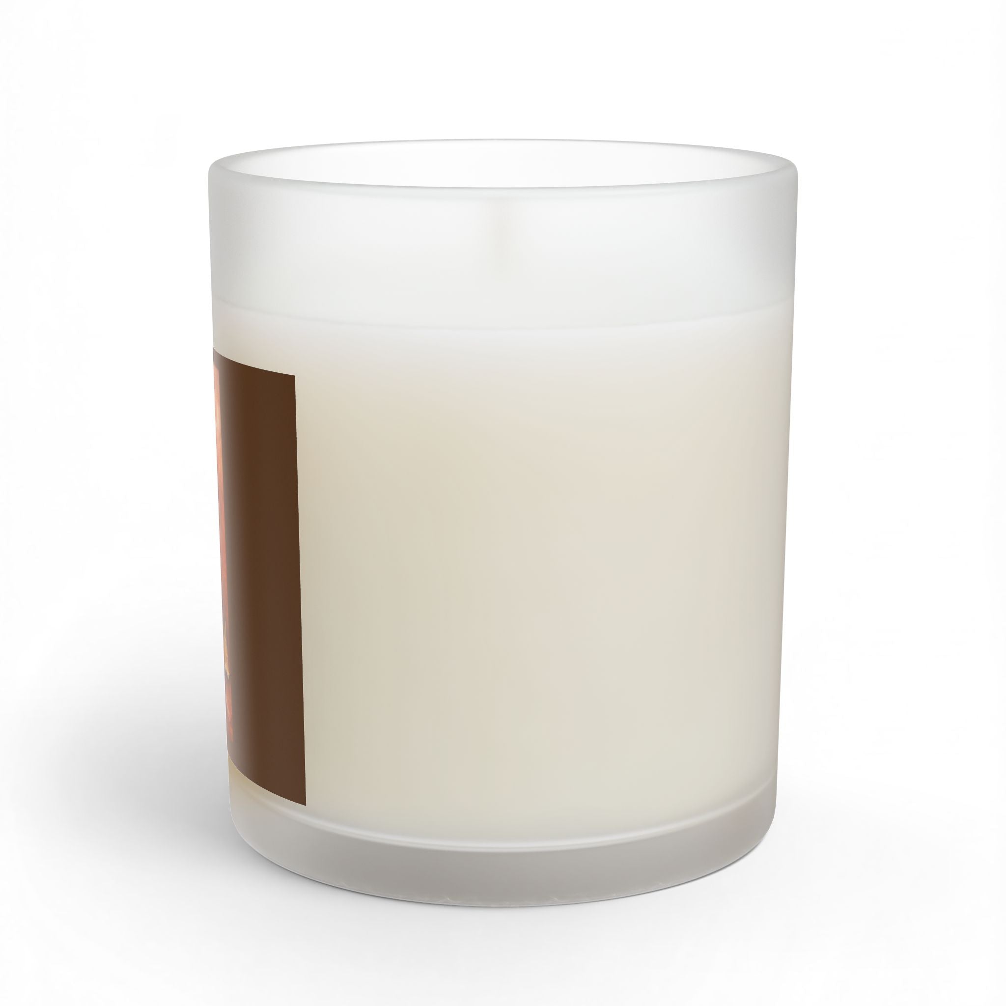 "Walk for Peace" Art Glass Candle — Warm Spiced Scented Decor, 11 oz