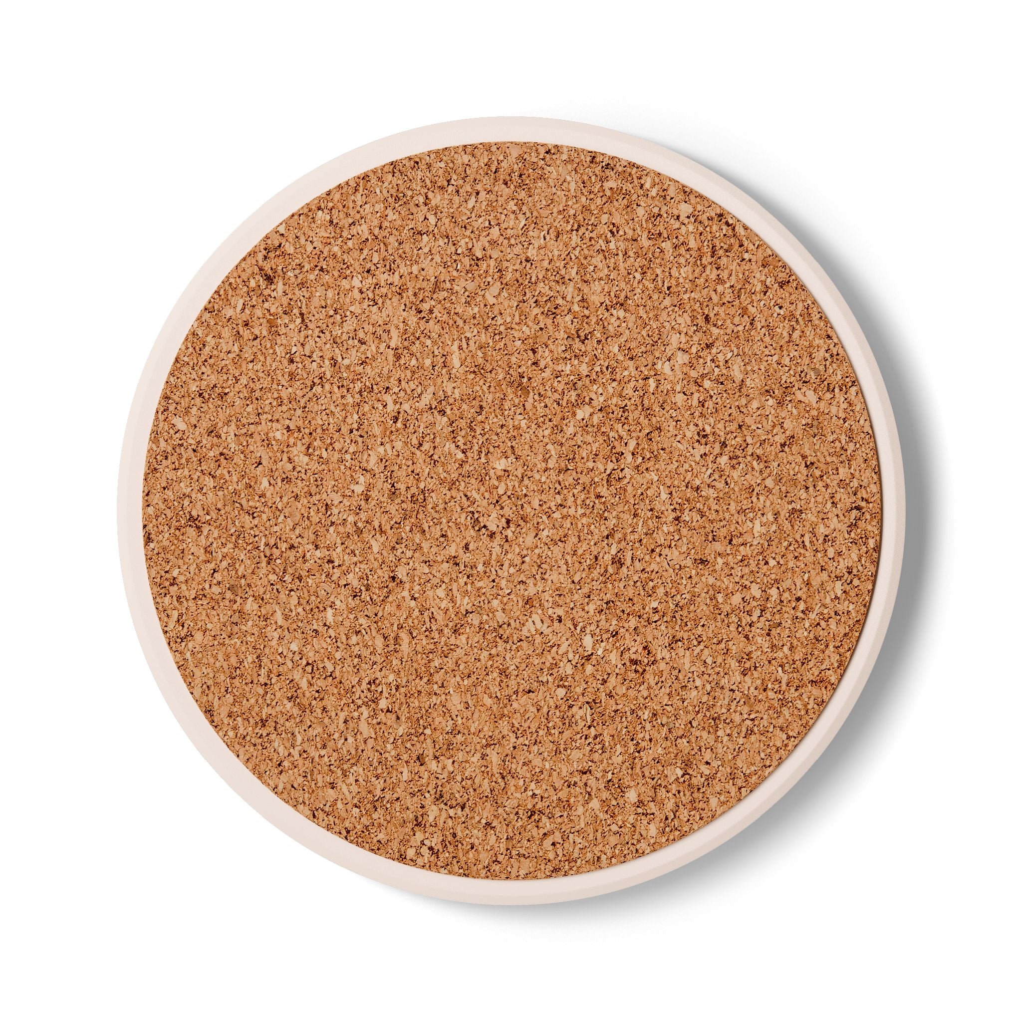 Singular Coastal Ceramic Coaster —