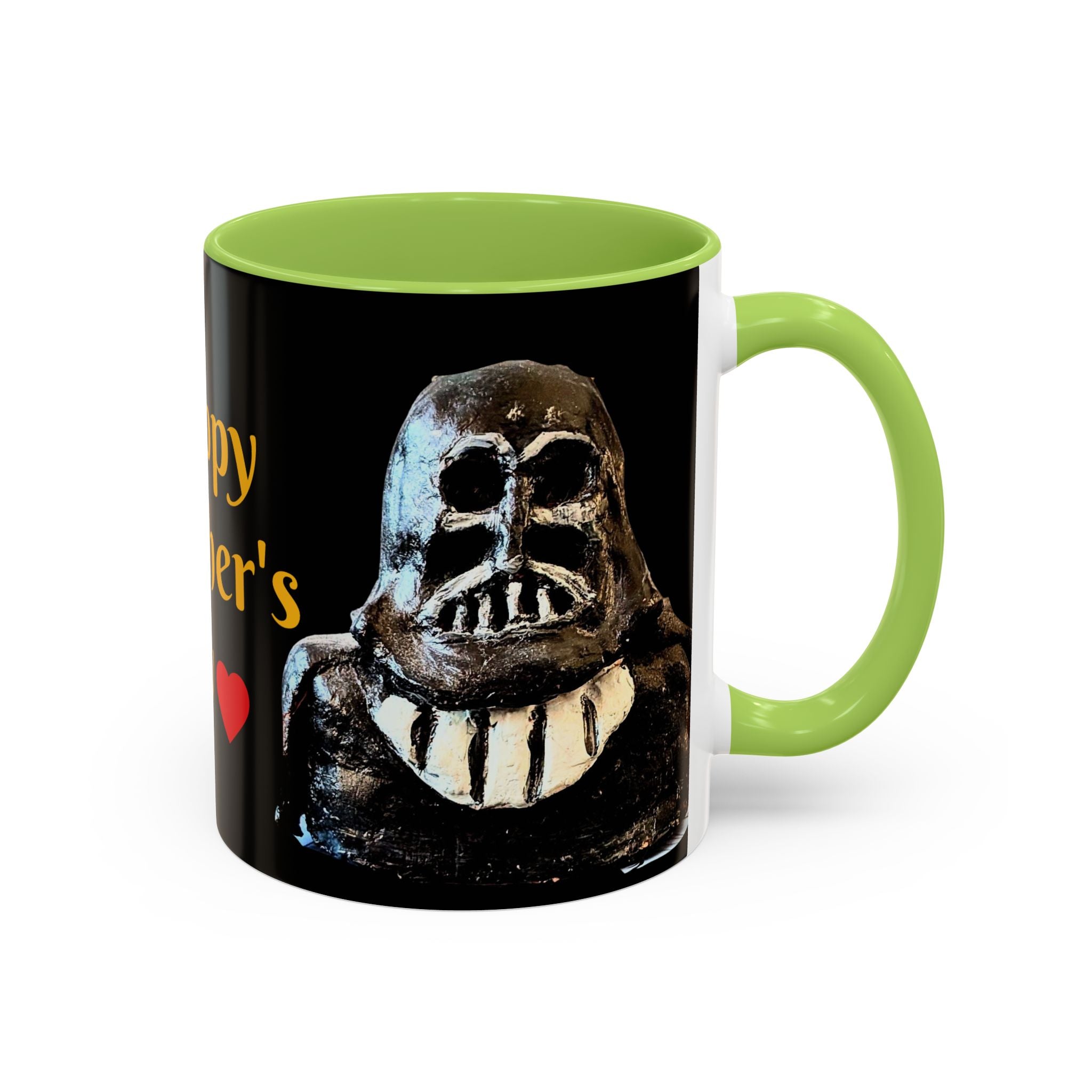 Father’s Day Coffee Mug – "Happy Father's Day" Black Accent Ceramic Mug (11/15oz)