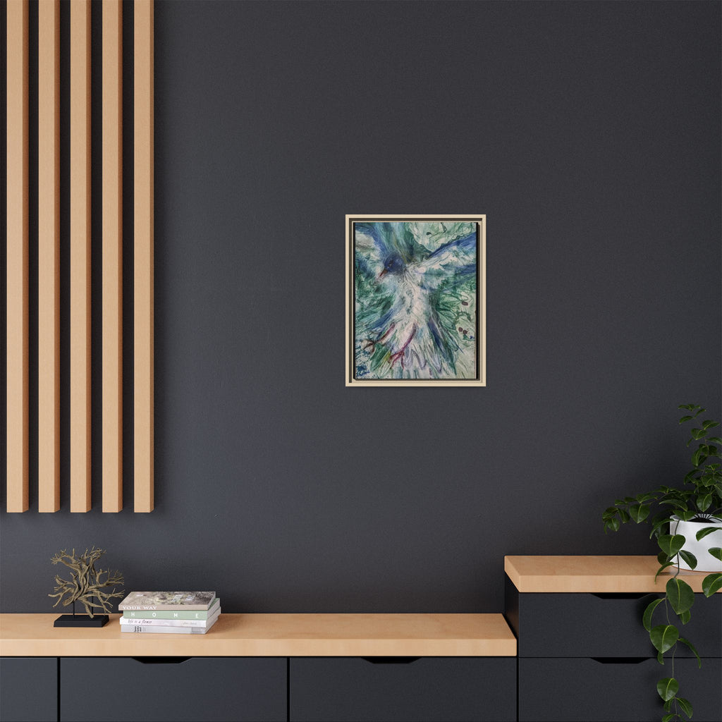 Free Bird, Framed Matte Canvas,   Multi-color frames)