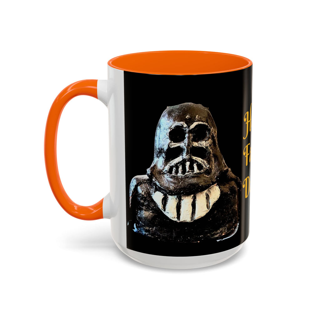 Father’s Day Coffee Mug – "Happy Father's Day" Black Accent Ceramic Mug (11/15oz)
