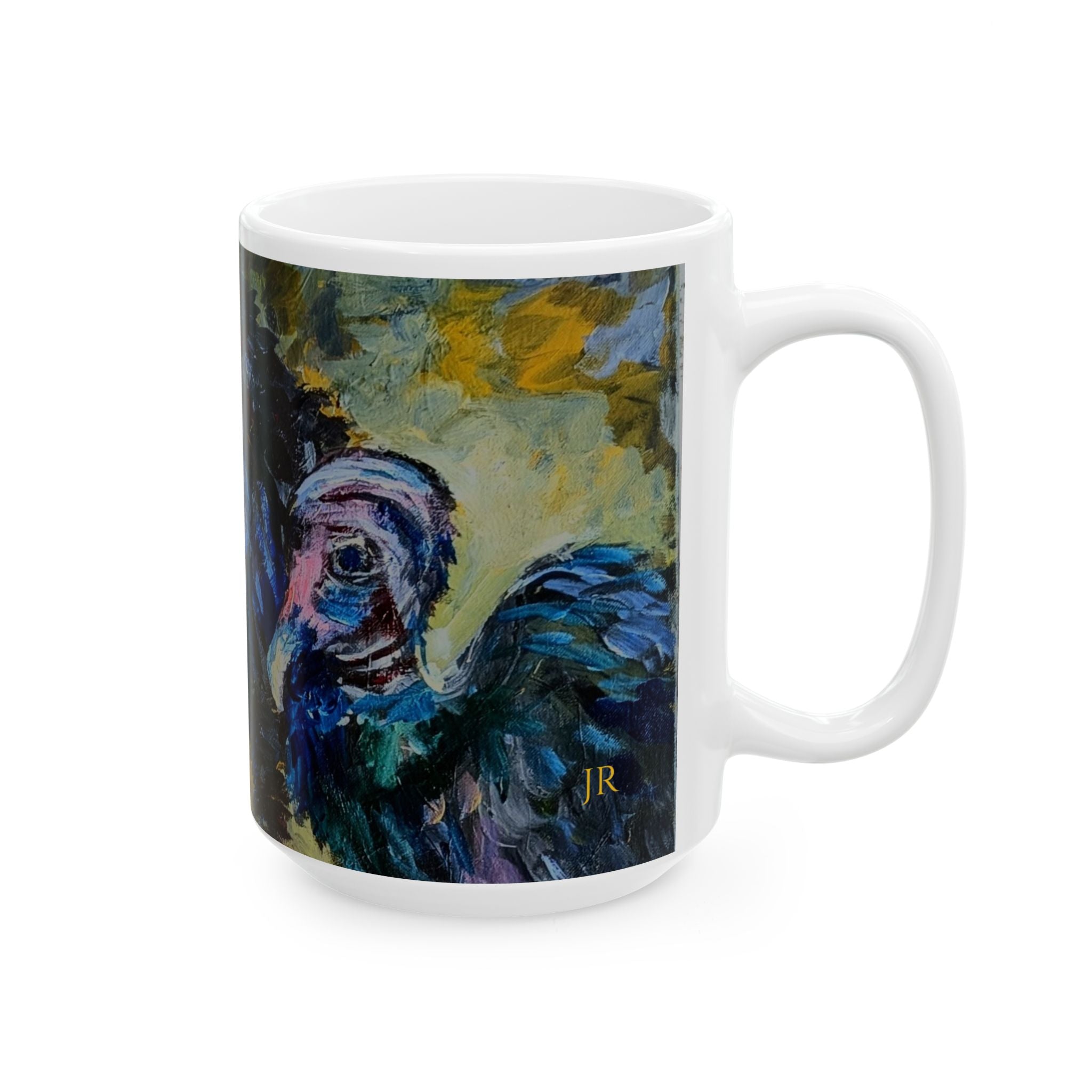 Vulture portraits Ceramic Mug –  (11oz & 15oz)