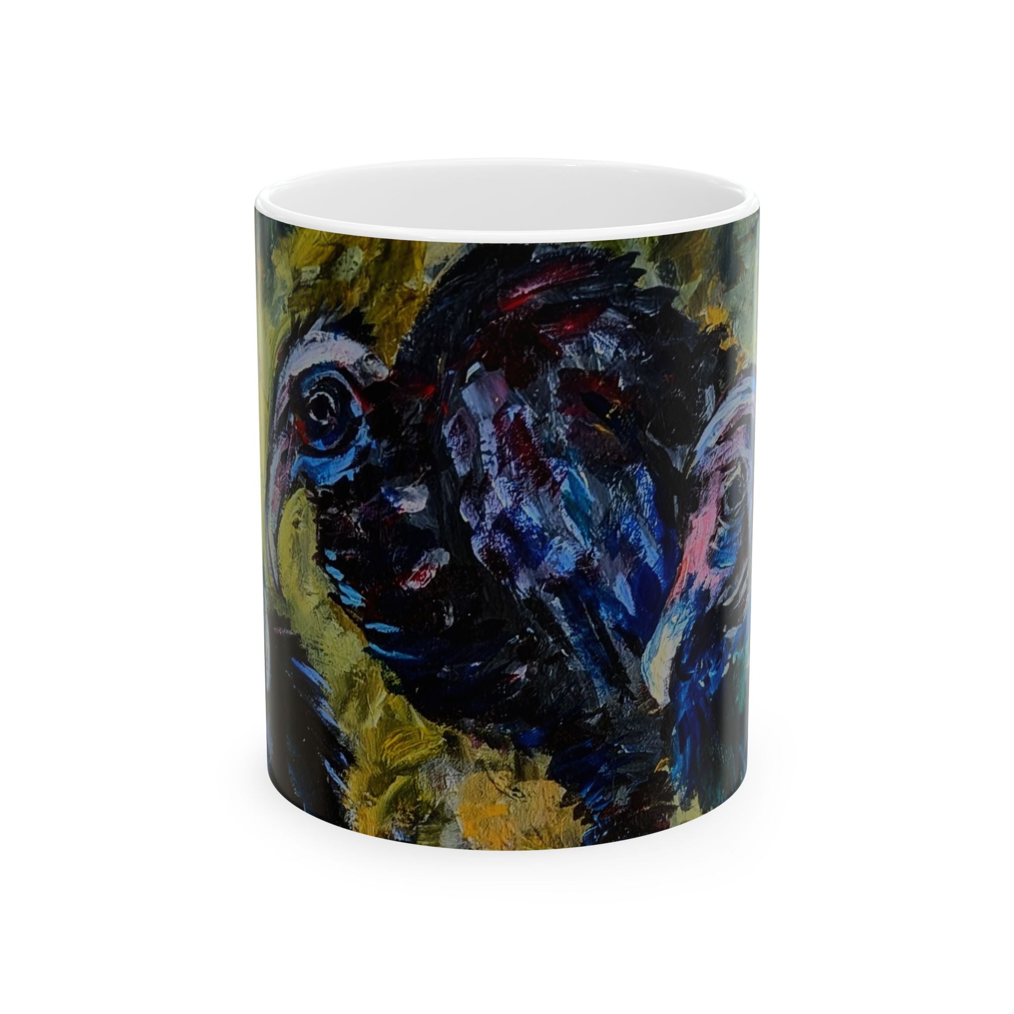 Vulture portraits Ceramic Mug –  (11oz & 15oz)