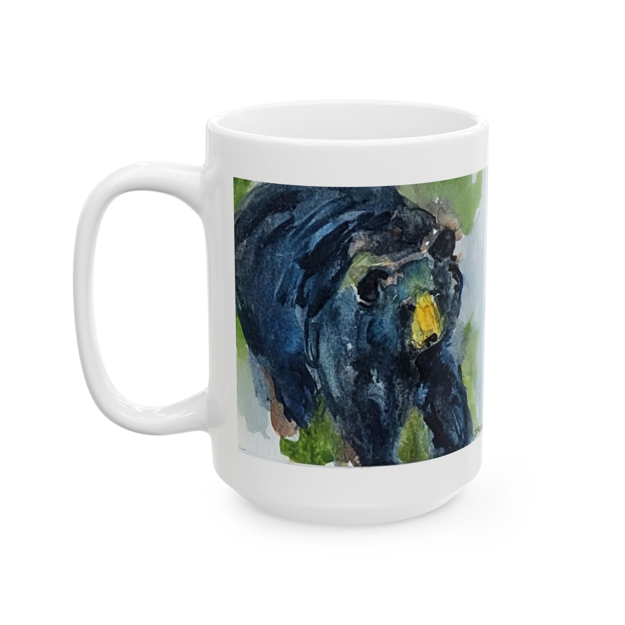 Black bear Ceramic Mug –  (11oz & 15oz)