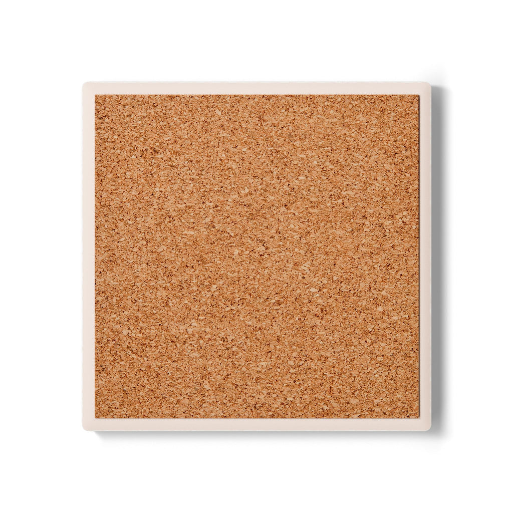 Singular Coastal Ceramic Coaster —