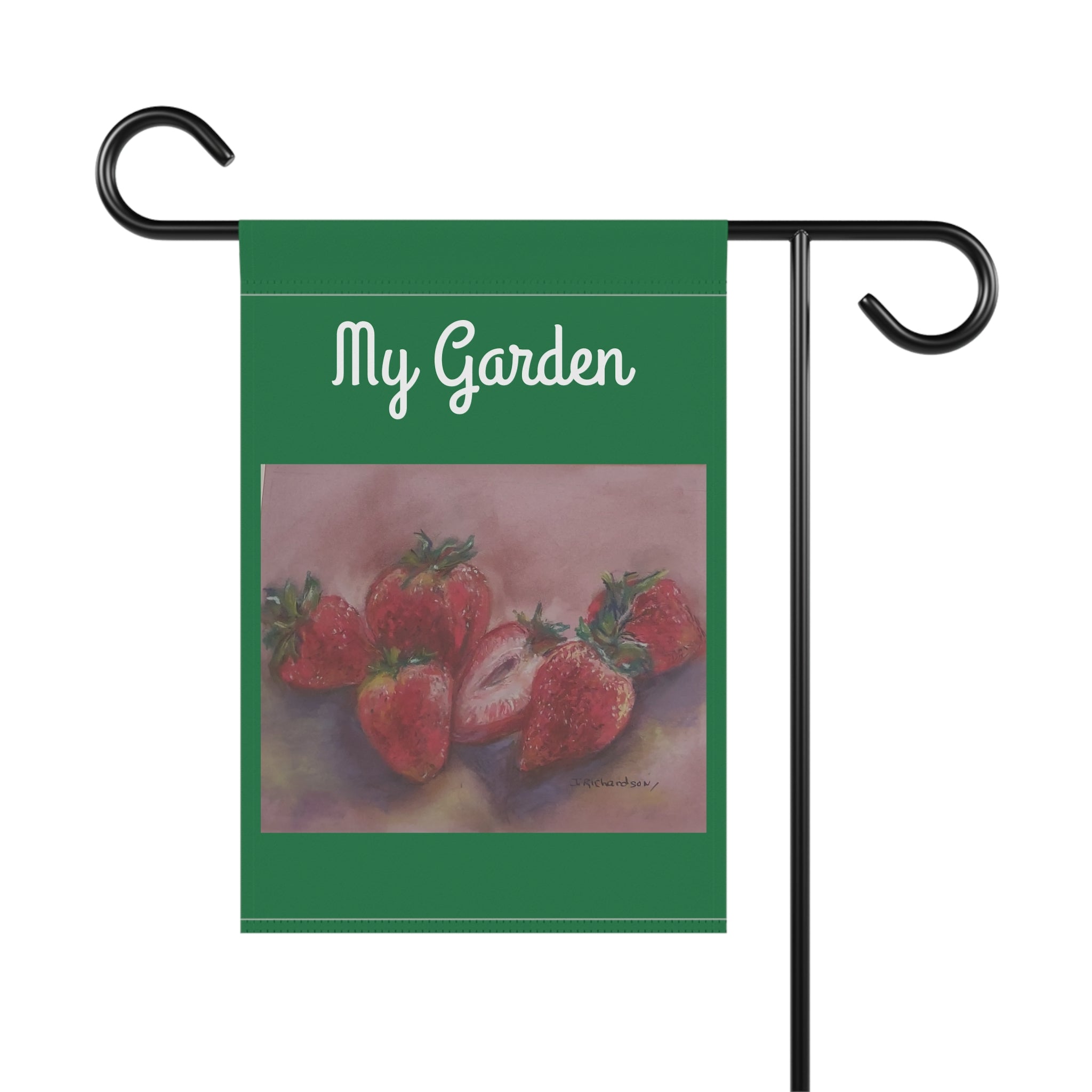 My Strawberry Garden Flag –  Banner