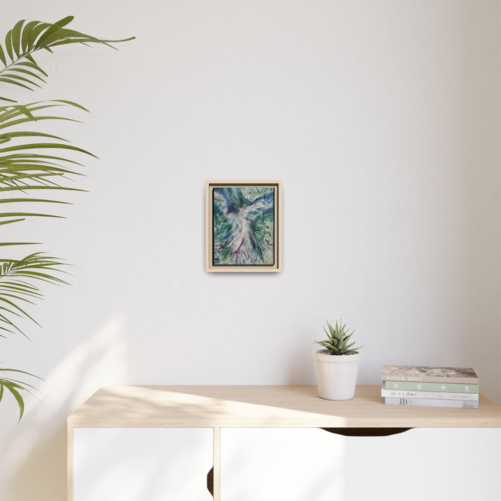Free Bird, Framed Matte Canvas,   Multi-color frames)