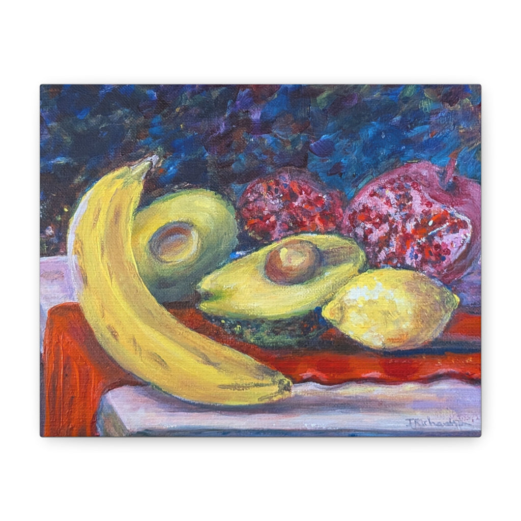 Fruit painting by JR, Canvas, Stretched, 1.25"